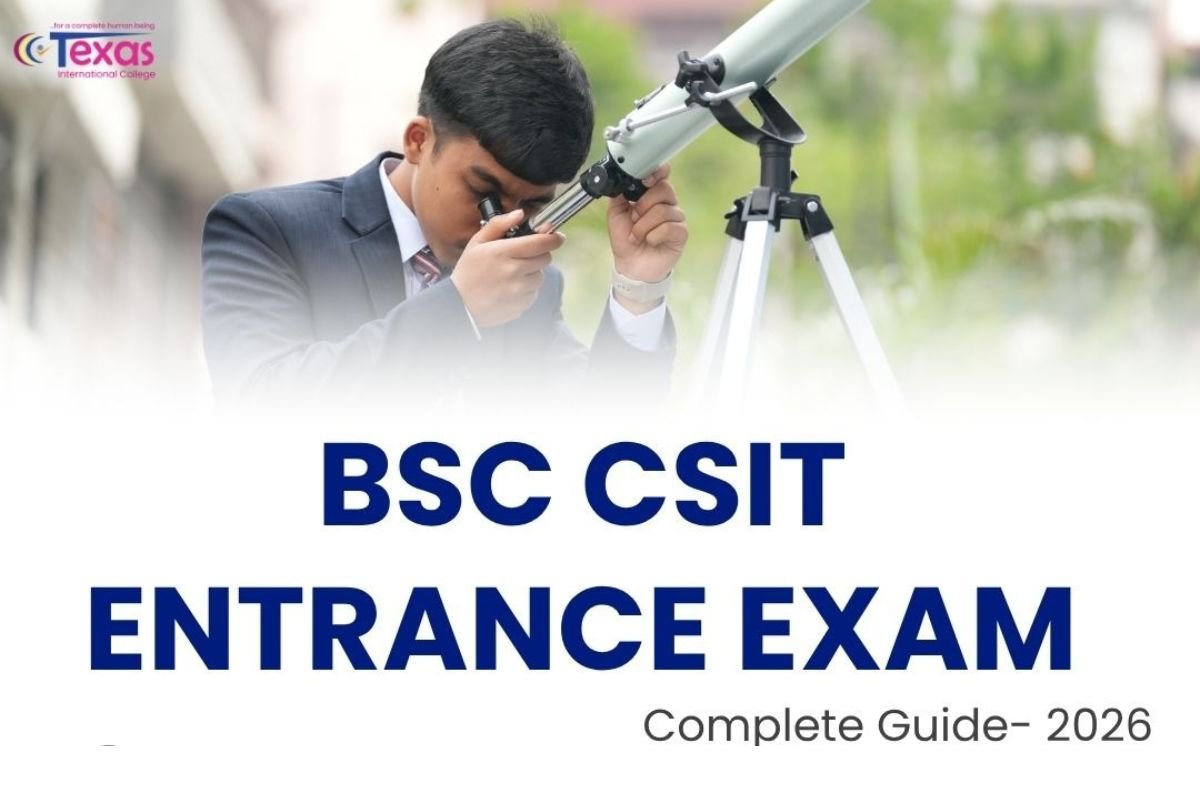 bsc csit entrance exam in kathmandu in texas international college