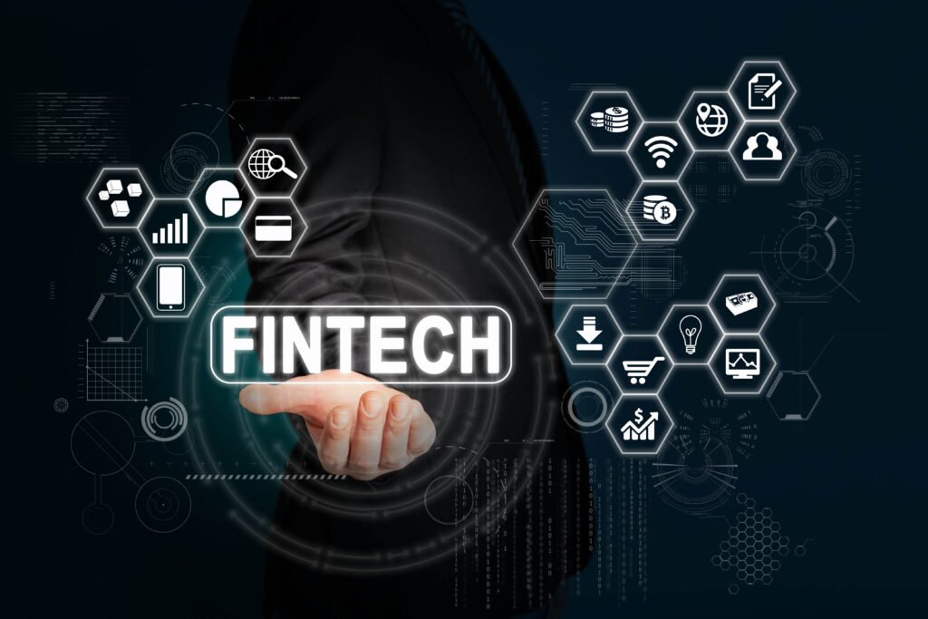 fintech technology concept representation